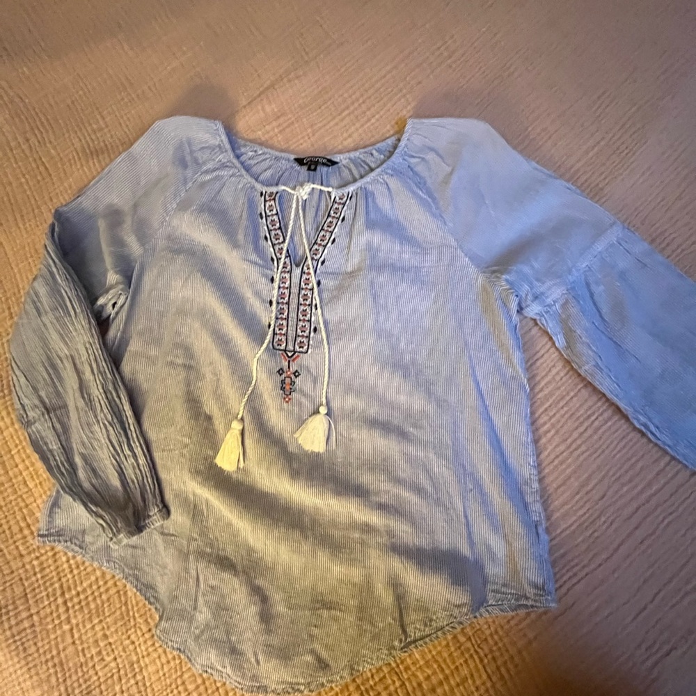 Blue blouse - Picture 2 of 6